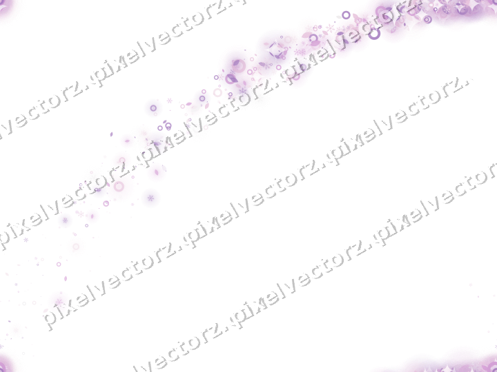 Nahtloser Sternenschweif in Magenta auf transparentem Grund