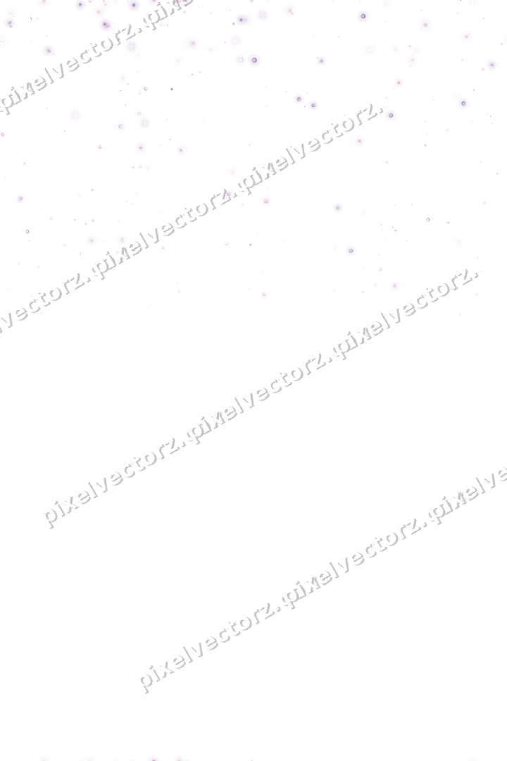 Nahtloser Glitzerregen in Magenta und Violett auf transparentem Grund