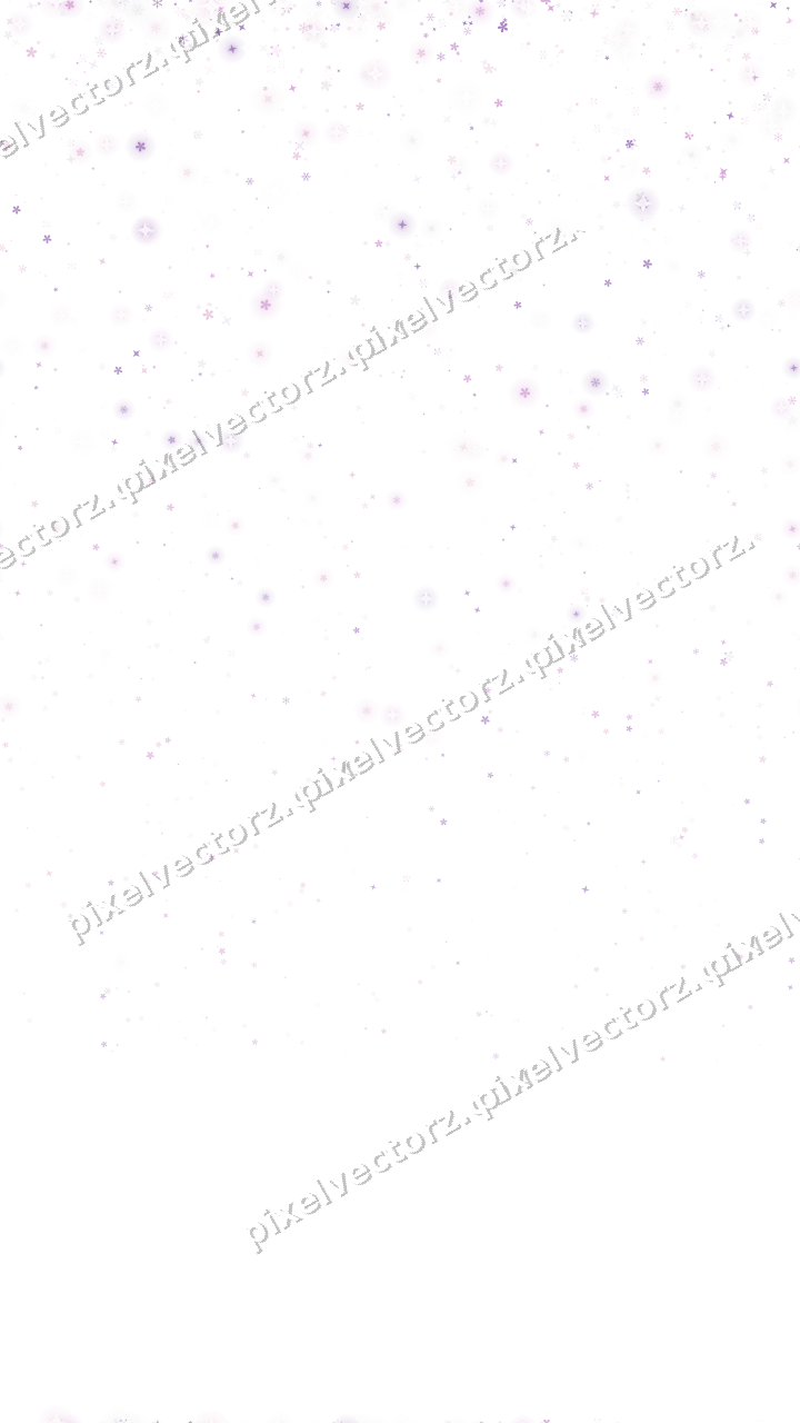 Nahtloser Glitzerregen in Magenta und Violett auf transparentem Grund