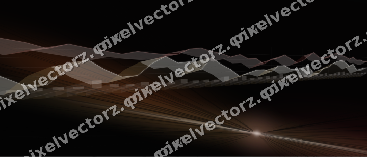Leuchtender Neon Diagramm Hintergrund in Rot und Bernstein
