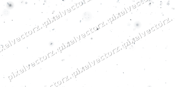 Nahtloser Glitzerregen in Blassblau auf transparentem Grund