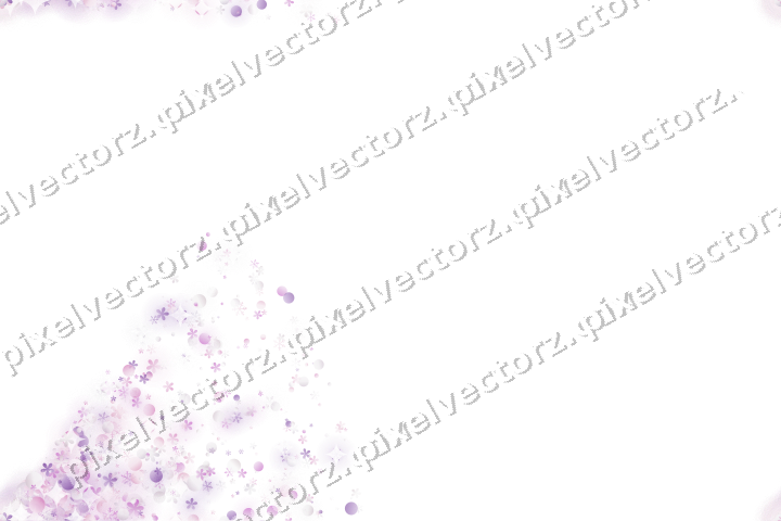 Nahtloser Glitzerfächer in Magenta und Violett auf transparentem Grund