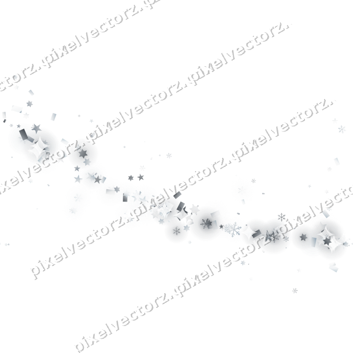Nahtloser Glitzerbogen in Blassblau auf transparentem Grund