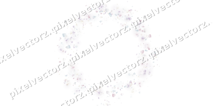 Nahtloser Glitzerkranz aus Herzen und Tropfen auf transparentem Grund