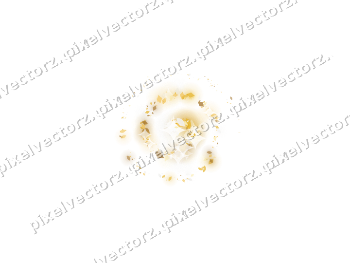 Nahtlose Glitzerspirale aus Tropfen und Rauten auf transparentem Grund