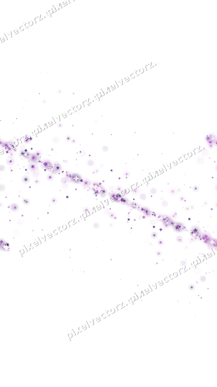 Nahtloses Glitzerband aus Sternen und Funken auf transparentem Grund