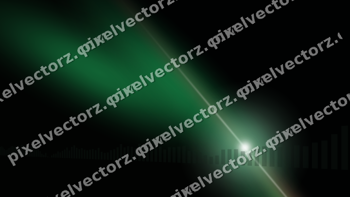Leuchtender Neon Diagramm Hintergrund in Grün und Rot