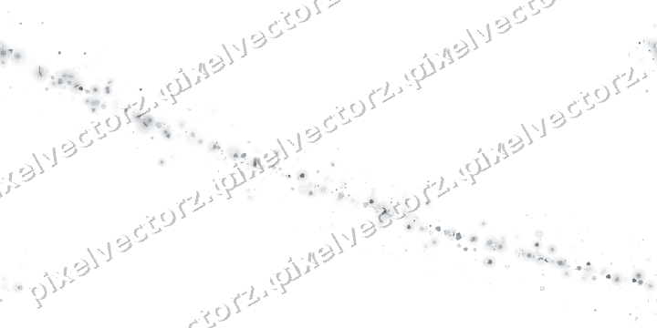 Nahtloser Glitzerbogen in Blassblau auf transparentem Grund