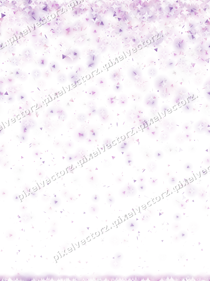Nahtloser Glitzerregen in Magenta und Violett auf transparentem Grund
