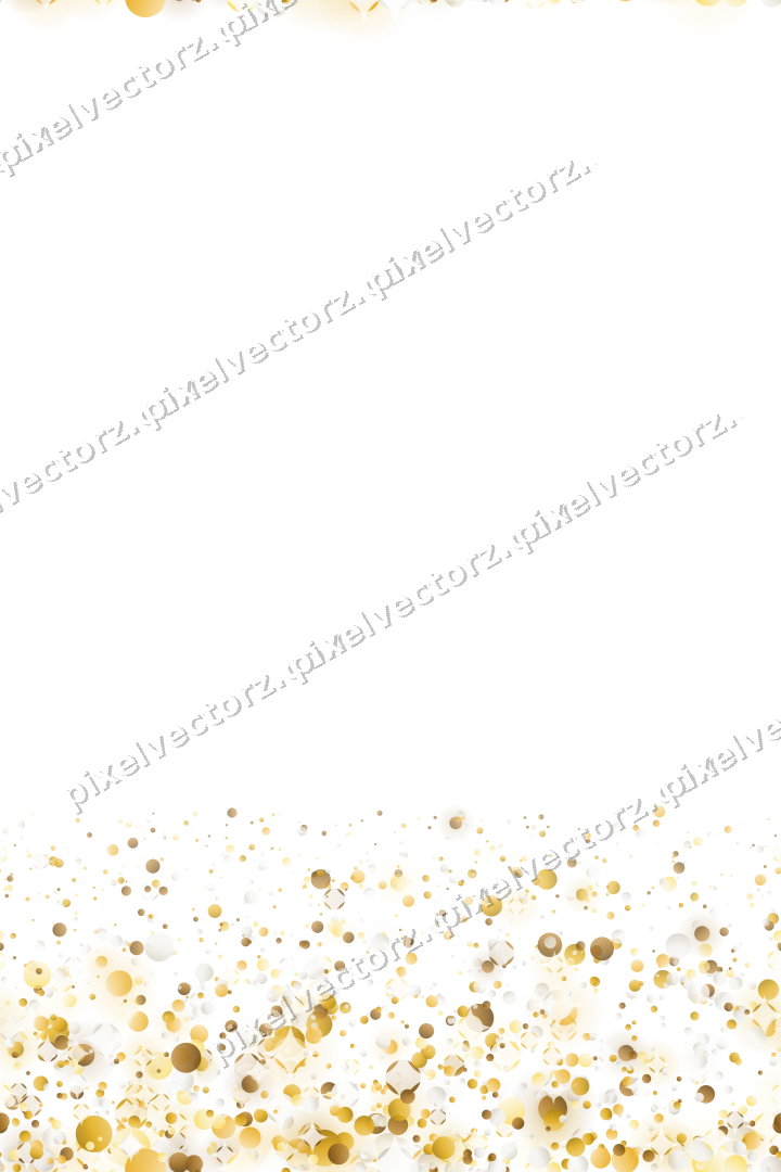 Nahtloser Glitzeraufstieg aus Punkten auf transparentem Grund