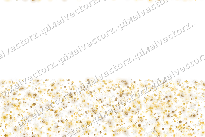 Nahtloser Glitzeraufstieg auf transparentem Grund