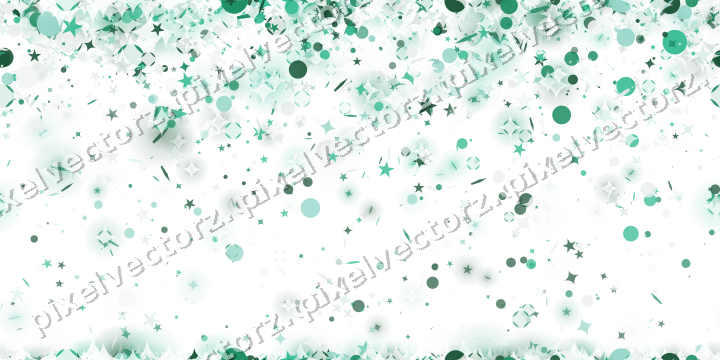Nahtloser Glitzerregen aus Sternen und Funken auf transparentem Grund