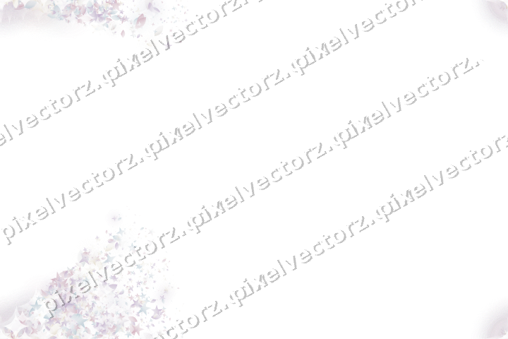 Nahtloser Glitzerfächer in Blassrosa auf transparentem Grund
