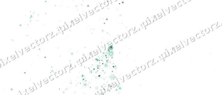 Nahtloser Glitzerfächer aus Sternen und Herzen auf transparentem Grund