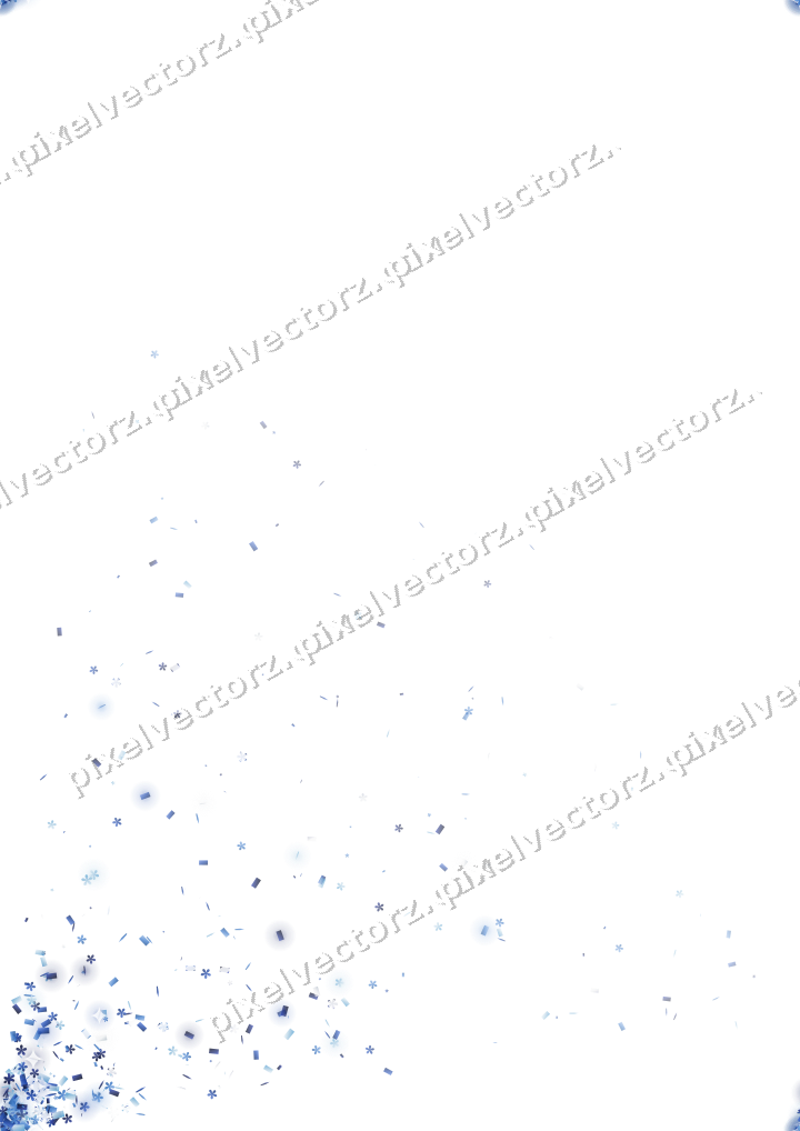 Nahtloser Glitzerfächer in Blau und Türkis auf transparentem Grund