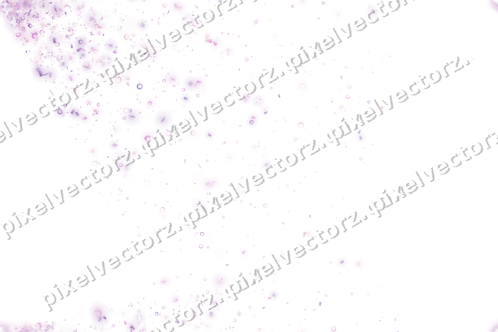 Nahtloser Glitzerfächer in Magenta und Violett auf transparentem Grund