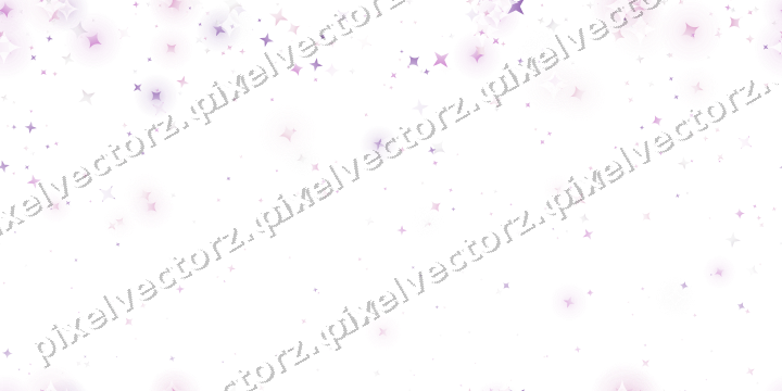 Nahtloser Glitzerregen aus Sternen und Funken auf transparentem Grund
