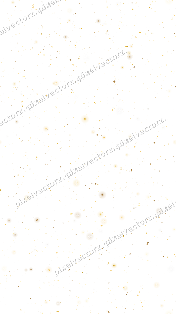 Nahtlose Glitzerstreuung auf transparentem Grund