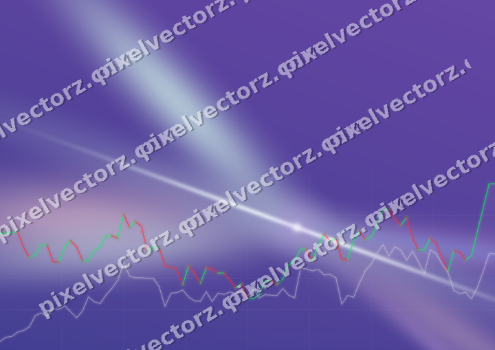 Leuchtender Neon Diagramm Hintergrund in Violett und Blau
