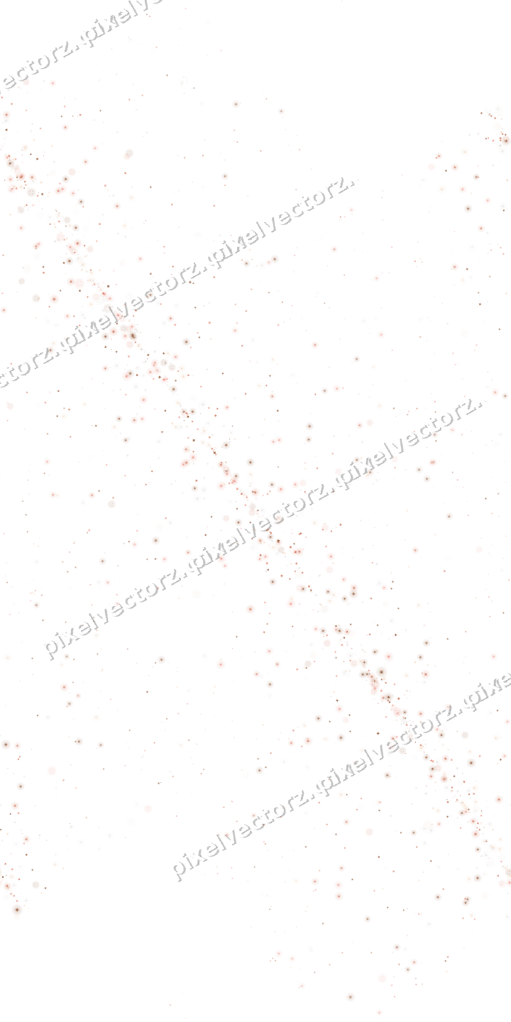 Nahtloses Glitzerband aus Funken in Orange auf transparentem Grund