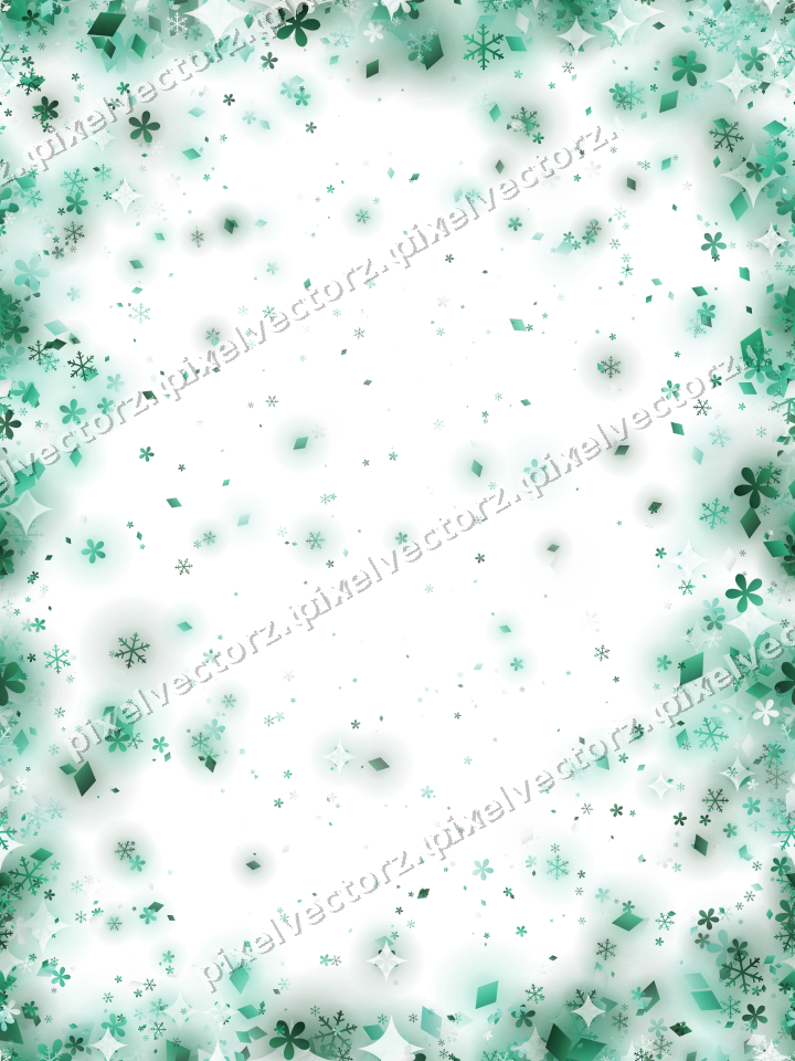 Nahtlose Glitzervignette auf transparentem Grund