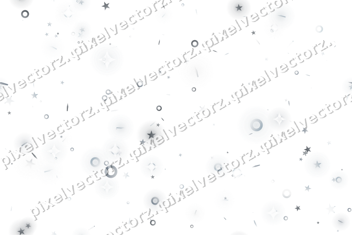 Nahtlose Glitzerstreuung in Blassblau auf transparentem Grund