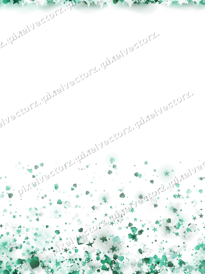 Nahtloser Glitzeraufstieg auf transparentem Grund
