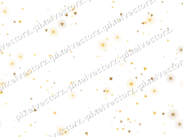 Nahtlose Glitzerstreuung auf transparentem Grund