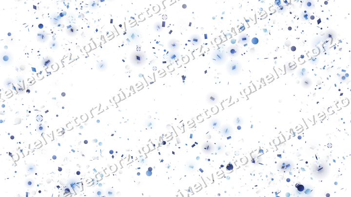 Nahtloser Glitzerkranz aus Punkten und Rauten auf transparentem Grund
