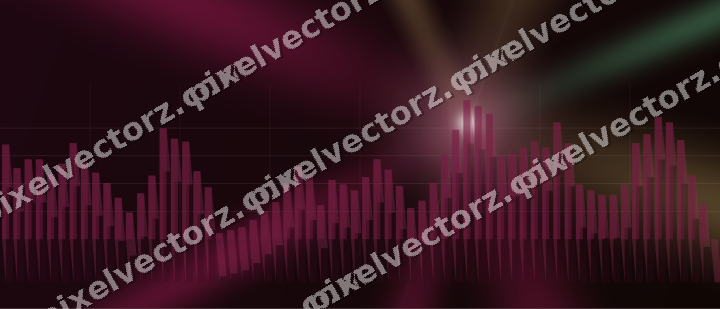 Leuchtender Neon Diagramm Hintergrund in Rosa und Grün