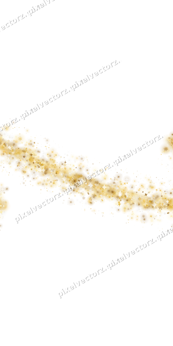 Nahtloser Glitzerbogen auf transparentem Grund