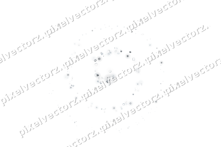 Nahtlose Glitzerspirale aus Herzen und Ringen auf transparentem Grund