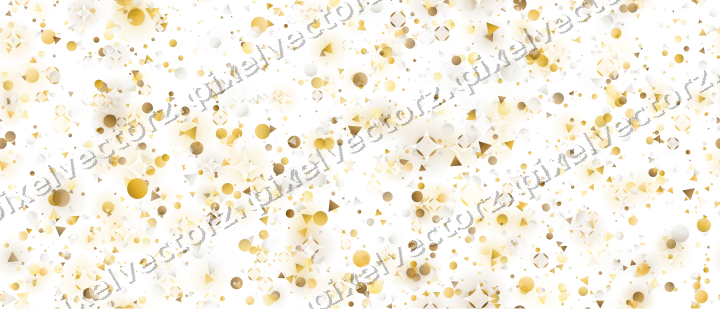 Nahtlose Glitzerstreuung auf transparentem Grund
