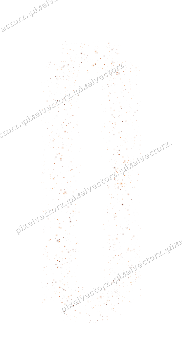 Nahtloser Glitzerrahmen aus Konfetti auf transparentem Grund