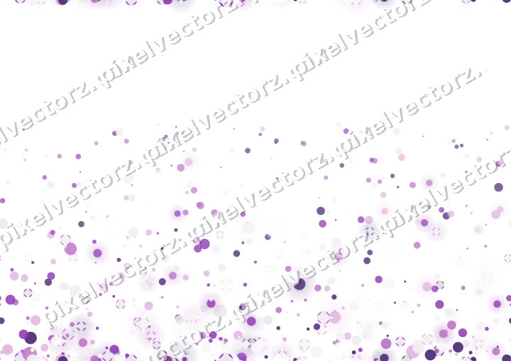 Nahtloser Glitzeraufstieg aus Punkten auf transparentem Grund