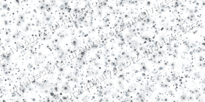 Nahtlose Glitzerstreuung in Blassblau auf transparentem Grund