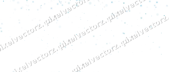 Nahtloser Glitzerregen aus Tropfen und Punkten auf transparentem Grund