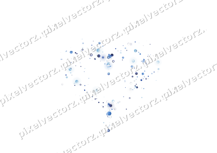 Nahtloses Glitzerherz aus Sternen und Punkten auf transparentem Grund
