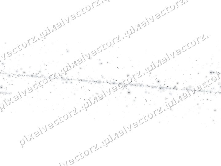 Nahtloses Glitzerband aus Tropfen in Blassblau auf transparentem Grund