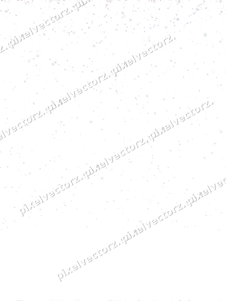 Nahtloser Glitzerregen aus Herzen und Konfetti auf transparentem Grund