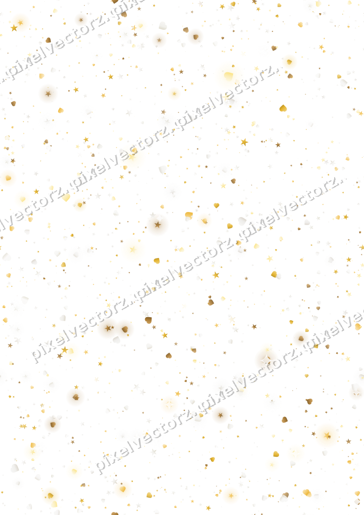 Nahtlose Glitzerstreuung auf transparentem Grund