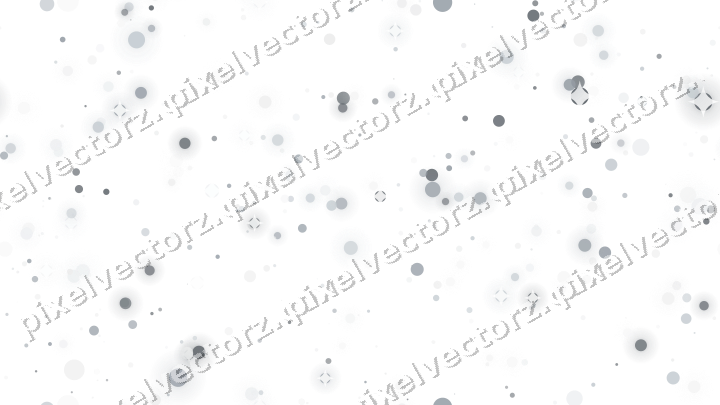 Nahtlose Glitzerstreuung aus Punkten auf transparentem Grund