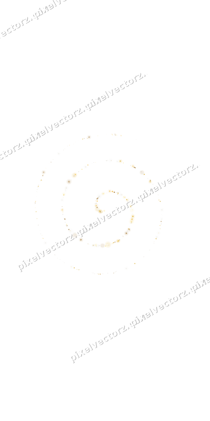 Nahtlose Glitzerspirale auf transparentem Grund