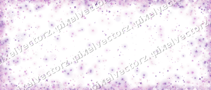 Nahtlose Glitzervignette in Magenta auf transparentem Grund
