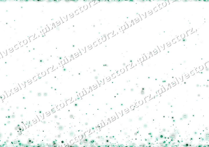 Nahtloser Glitzeraufstieg aus Punkten auf transparentem Grund