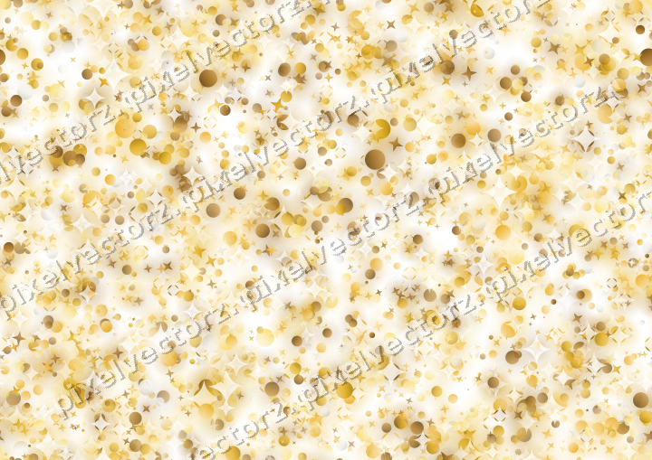 Nahtlose Glitzerstreuung auf transparentem Grund
