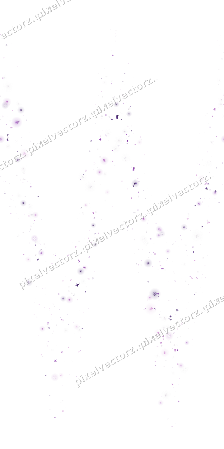 Nahtlose Glitzerwelle in Violett auf transparentem Grund