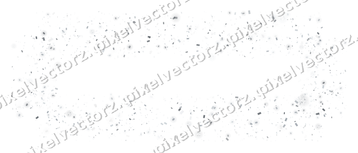 Nahtloser Glitzerrahmen aus Konfetti auf transparentem Grund