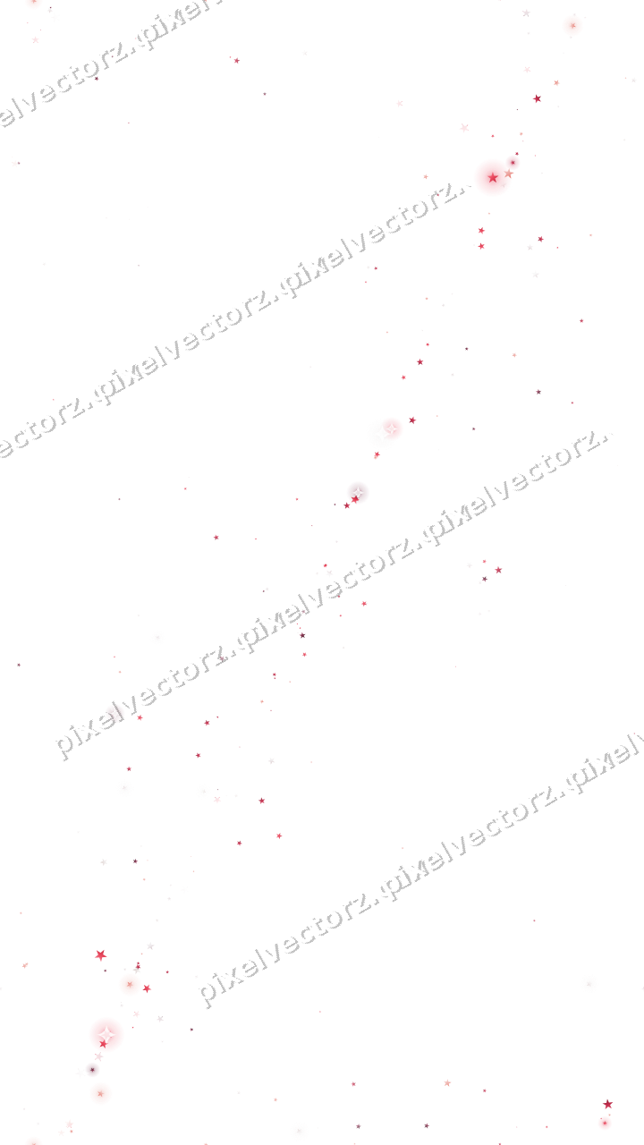 Nahtloses Glitzerband aus Sternen in Rosa auf transparentem Grund