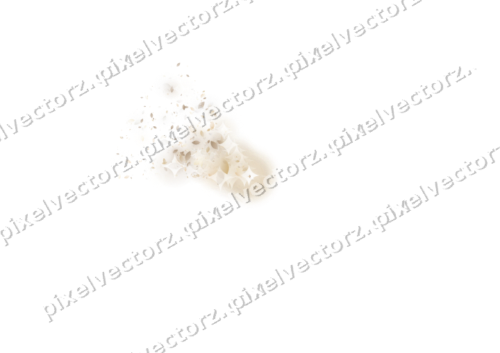 Nahtloser Glitzerfächer aus Tropfen auf transparentem Grund